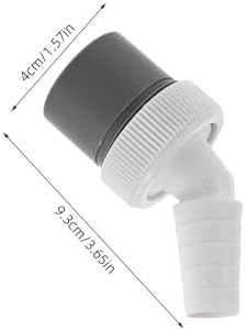 DOITOOL 2 Sets Washing Machine Draining Hose Connectors Outlet Pipe Adapter - Image 5