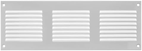 Vent Systems 12" x 4" Inch White Metal Vent Cover by VentSystems