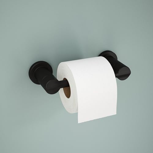 Delta Pivoting Toilet Paper Holder | Matte Black | Wall Mount | Nicoli Bathroom - Image 2