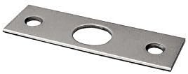 C.R. LAURENCE 777SPBS CRL Brushed Stainless Strike Plate by CRL