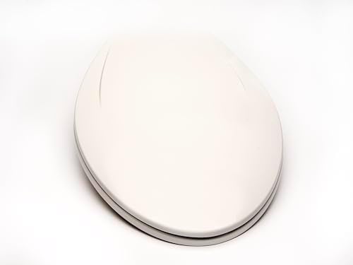 2Q1E6-04 Builder Grade Slow Close Plastic Toilet Seat by BathDecor