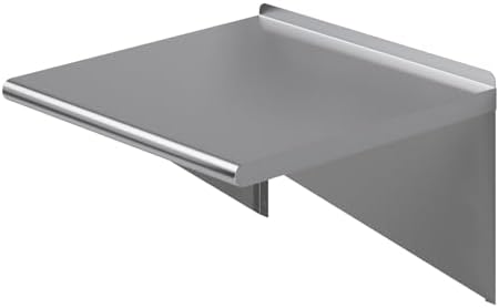AmGood 24 in. x 24 in. Stainless Steel Wall Mount Shelf by AmGood