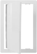 8x12 Access Panel for Drywall and Ceiling – White ABS Plastic Door Panel by VezoWorks