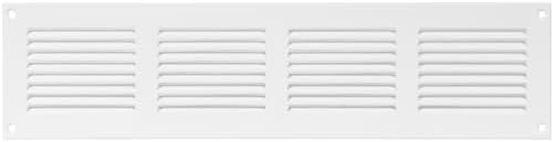 Repa Market 16x4 Inch Scratch Resistant Air Vent Cover White Galvanized by RepaMarket