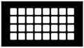 "Reggio Register Square Series Pattern Floor Grille, Oil-Rubbed Bronze Steel by ReggioRegisterCompanyLLC