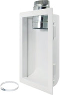 Deflecto Dryer Vent Box Kit, Fits 4" Dryer Vents by Deflecto
