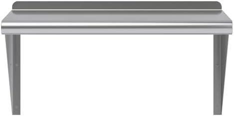 AmGood 14 in. x 24 in. Stainless Steel Wall Mount Shelf - Image 4