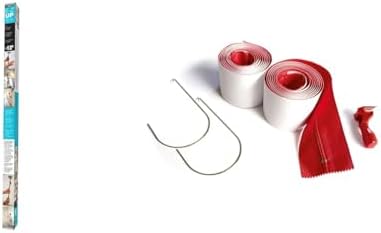 Trimaco 12 ft White Dust Containment Pole 2-Pack and ZipWall Heavy-Duty 7 ft by Unknown