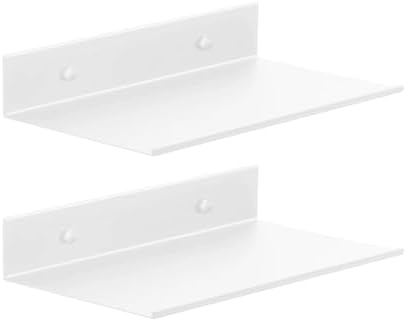 Z metnal Small Metal Shelves, Mini Floating Shelf by Zmetnal