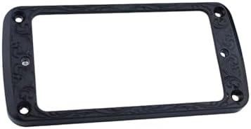 Guyker Metal Flat Humbucker Cover, Pickup Mounting Ring Set - Image 3