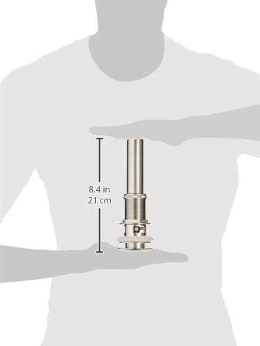 KRAUS Pop-Up Drain with Overflow in Satin Nickel - Image 4
