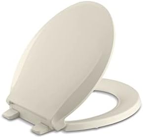 KOHLER K-4639-47 Cachet Round, Grip-Tight Bumpers, Quiet-Close, Quick-Attach by Unknown