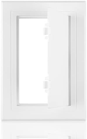 Drywall Access Panel 4×6 in, Plastic Wall Hole Cover by BEVTEE