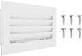 PATIKIL 8 x 16 Inch Gable Vent, 14 x 6 Inch Duct Opening Size by PATIKIL