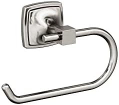 Amerock Stature 6-5/16" Brushed Nickel Single Post Toilet Paper Holder by Amerock