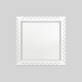 Flush Wall Vent Cover 10x10 Inch by DDPow