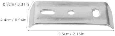 4pcs Towel Bar Hardware Washer, Mounting Bracket Hardware - Image 2