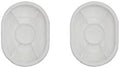 Plastic Oval Bolt CAPS by Unknown