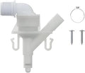 SEAFLO RV Toilet 90° Angled Water Inlet Valve Kit by SEAFLO
