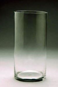WGVI Quality Thick Weighted Clear Cylinder Glass Vases, Flower Bud Vase Skinny by WGVInternational-OpusGlassware