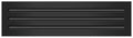 BUILDMART - 22x6 Modern AC Vent Cover - Decorative Black Air Vent - Standard by TexasBuildmart
