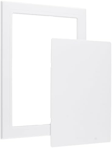 Self Adhesive Access Panel for Drywall 8 x 12 inch Surface-Mounted Wall Hole by UFURMATE