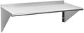 Hally Stainless Steel Shelf 18"x48" NSF Commercial Wall Mount Rack Shelving by HallySinksTablesH