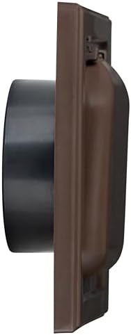 NO-PEST VENT Dual Door Dryer Vent Cover 4 Inch Outdoor, Made in USA, Highest - Image 2