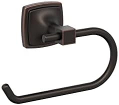 Amerock Stature 6-5/16" Oil-Rubbed Bronze Single Post Toilet Paper Holder by Amerock