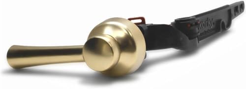 Korky Strongarm Universal Metal Toilet Handle & Lever in Brushed Gold by Korky