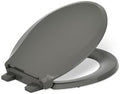 KOHLER 4639-RL-NY Cachet ReadyLatch Round Toilet Seat Soft Close, Thunder Grey by Unknown