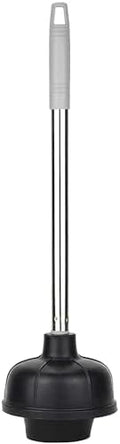 SteadMax Rubber Toilet Plunger, Double Thrust Force Cup, Heavy Duty, Commercial by Steadmax
