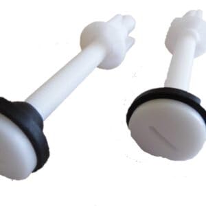 4 inch Nylon Toilet Bolts x 3/8 inch Diameter By NuFlush - Image 4