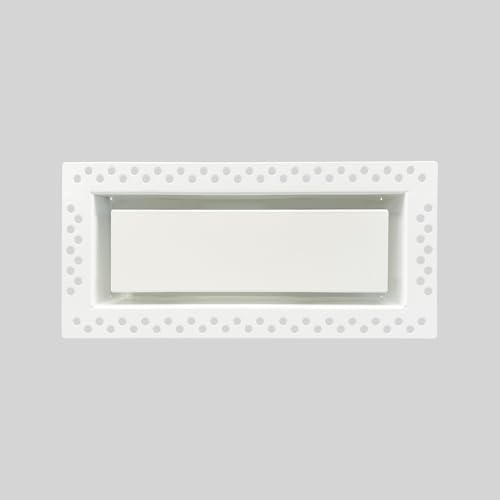 Flush Wall Vent Cover 4x10 Inch by DDPow