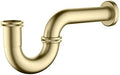 KIBI Bottle P-Trap for Bathroom Sink, 1.5-inch | Decorative Brass Waste Drain by KIBI