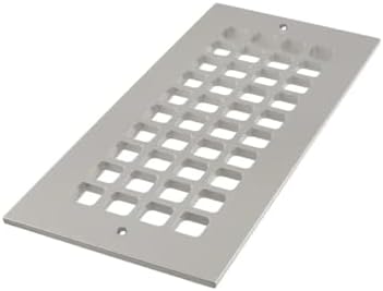 "Reggio Register Square Series Pattern Floor Grille, Rust-Resistant Vent Cover by ReggioRegisterCompanyLLC