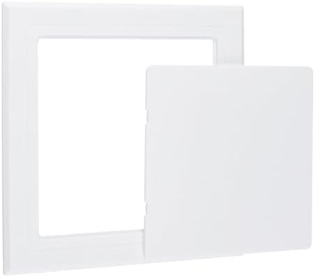 Self Adhesive Access Door Panels, 6 x 6 inch Surface-Mounted Wall Hole Cover by UFURMATE
