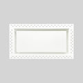 Flush Wall Vent Cover 6x12 Inch by DDPow