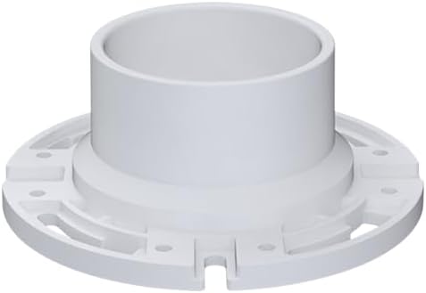 SEAFLO Universal Replacement RV Toilet 3" Floor Flange White - Image 3