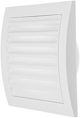 Repa Market 4 Inch White Dryer Vent Hood/Duct Cover by RepaMarket
