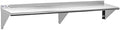 Hally Stainless Steel Shelf 12"x72" NSF Commercial Wall Mount Rack Shelving by HallySinksTablesH