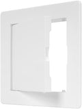 4" x 4" White Plastic Access Panel. Service Shaft Door Panel. Plumbing by ECOPROVENT