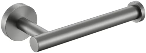 APLusee Toilet Paper Holder for Restroom, Gunmetal Gray, Wall Mounted by APLusee