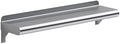 AmGood 6 in. x 24 in. Stainless Steel Wall Mount Shelf by AmGood