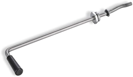 Twist Drain Handle for Commercial Kitchen Sink, Stainless Steel by Phivan