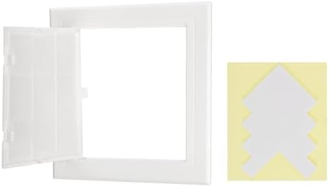 PATIKIL Access Panel for Drywall 7x7 Inch, 1 Set ABS Plastic Wall Hole Cover by PATIKIL