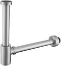 Basin Bottle Trap Brushed Nickel Sink Bathroom Waste Pipe 1-1/4 inch Slip Inlet by SWHYGER