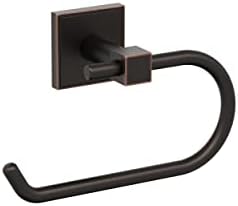 Amerock Appoint 6-5/16" Oil-Rubbed Bronze Single Post Toilet Paper Holder by Amerock