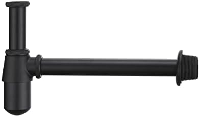 Bathroom Bottle P Trap Waste Pipe 1-1/4 inch Slip Inlet Drain, Lavatory - Image 6