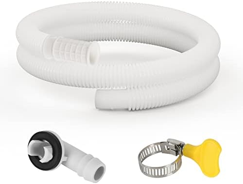 5 ft Portable AC Drain Hose, Air Conditioner Drain Hose by HOXHA